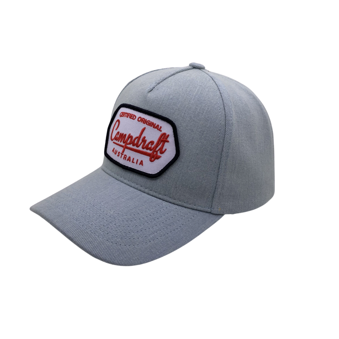 CampdraftAus Certified Logo Cap - Denim