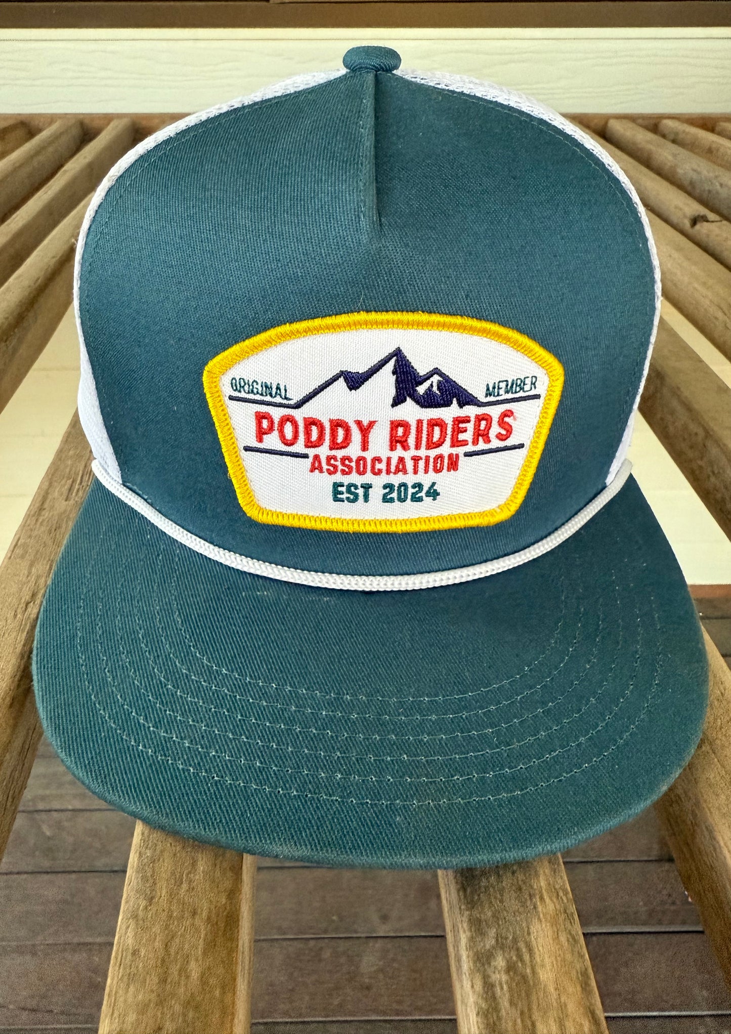 CampdraftAus Logo Cap - Poddy Riders Association