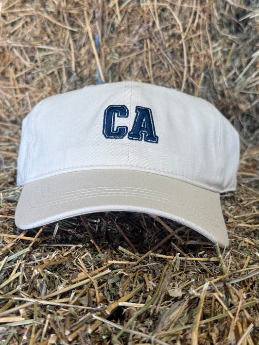 CampdraftAus Dad Cap - Cream