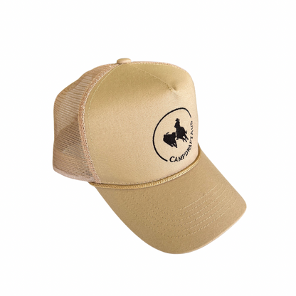 Light Sand Vintage Trucker Cap