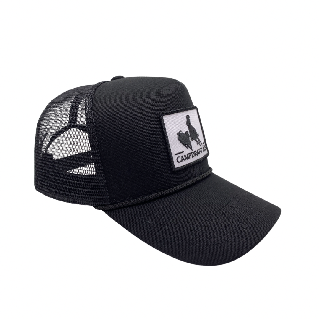 Matt Black Vintage 2.0 Trucker Cap