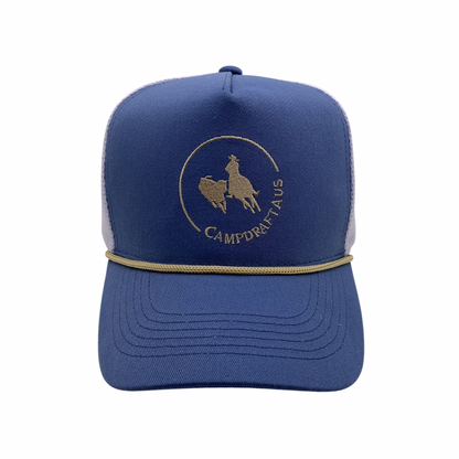 Mid-Blue Vintage Trucker Cap