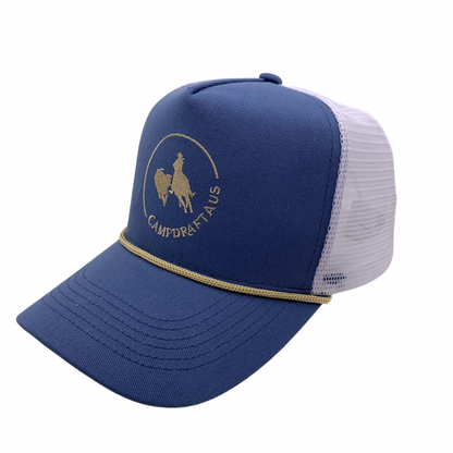 Mid-Blue Vintage Trucker Cap