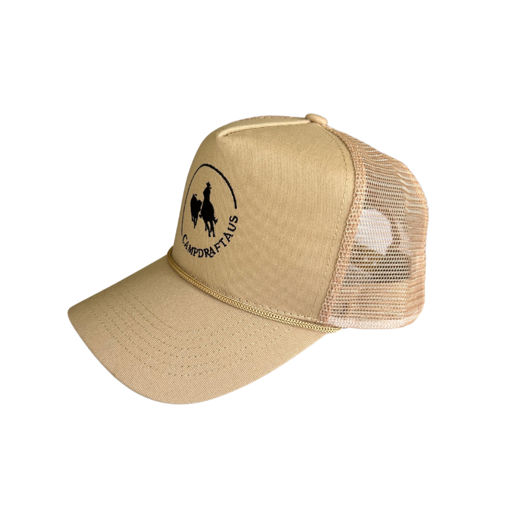 Light Sand Vintage Trucker Cap