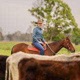Ladies Classic Fit Long Sleeve Shirt - Dark Teal