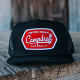 CampdraftAus Certified Logo Cap - Black