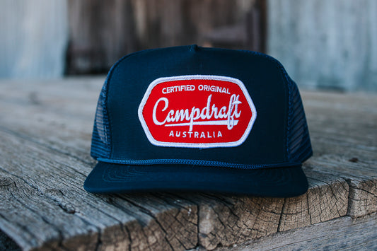 CampdraftAus Certified Logo Cap - Navy