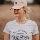 CampdraftAus Dad Cap - Peach