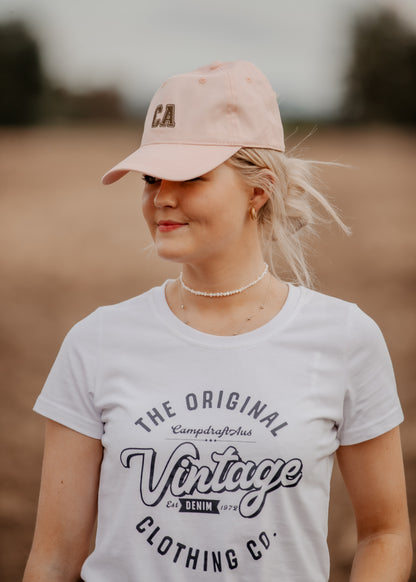 CampdraftAus Baseball Cap - Peach