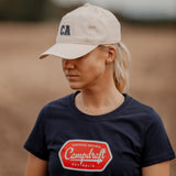CampdraftAus Dad Cap - Cream