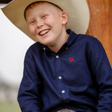 CampdraftKids Long Sleeve Shirt - Navy