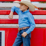 CampdraftKids Long Sleeve Shirt - Light Blue