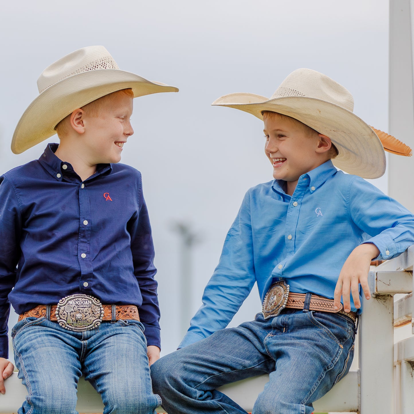 CampdraftKids Long Sleeve Shirt - Navy