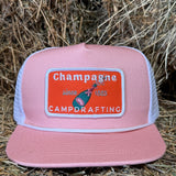 CampdraftAus Logo Cap - Champagne Campdrafting