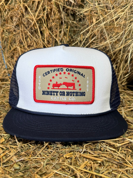 CampdraftAus Logo Cap - Ninety Or Nothing Cattle Co