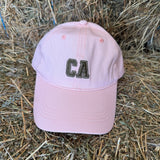 CampdraftAus Dad Cap - Peach