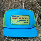 CampdraftAus Logo Cap - CampdraftKids Ninety Or Nothing Club