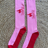 Performance Socks - Pink/Red
