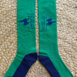 Performance Socks - Green/Navy
