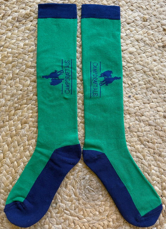 Performance Socks - Green/Navy
