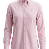 NINETY Ladies Classic Fit Long Sleeve Shirt - Marshmallow