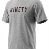 Mens Ninety Logo Tee - Grey