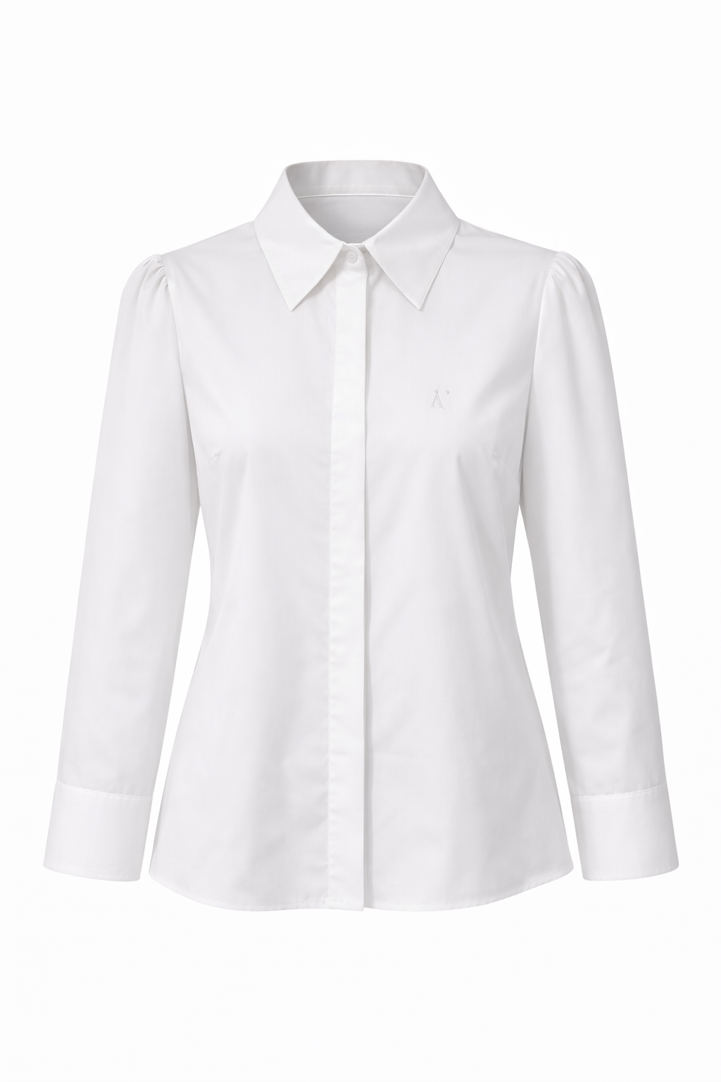 NINETY Ladies Long Sleeve Blouse - Ivory