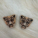 Button Cover - Cheetah (each)