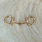 Scarf Ring - Gold Snaffle