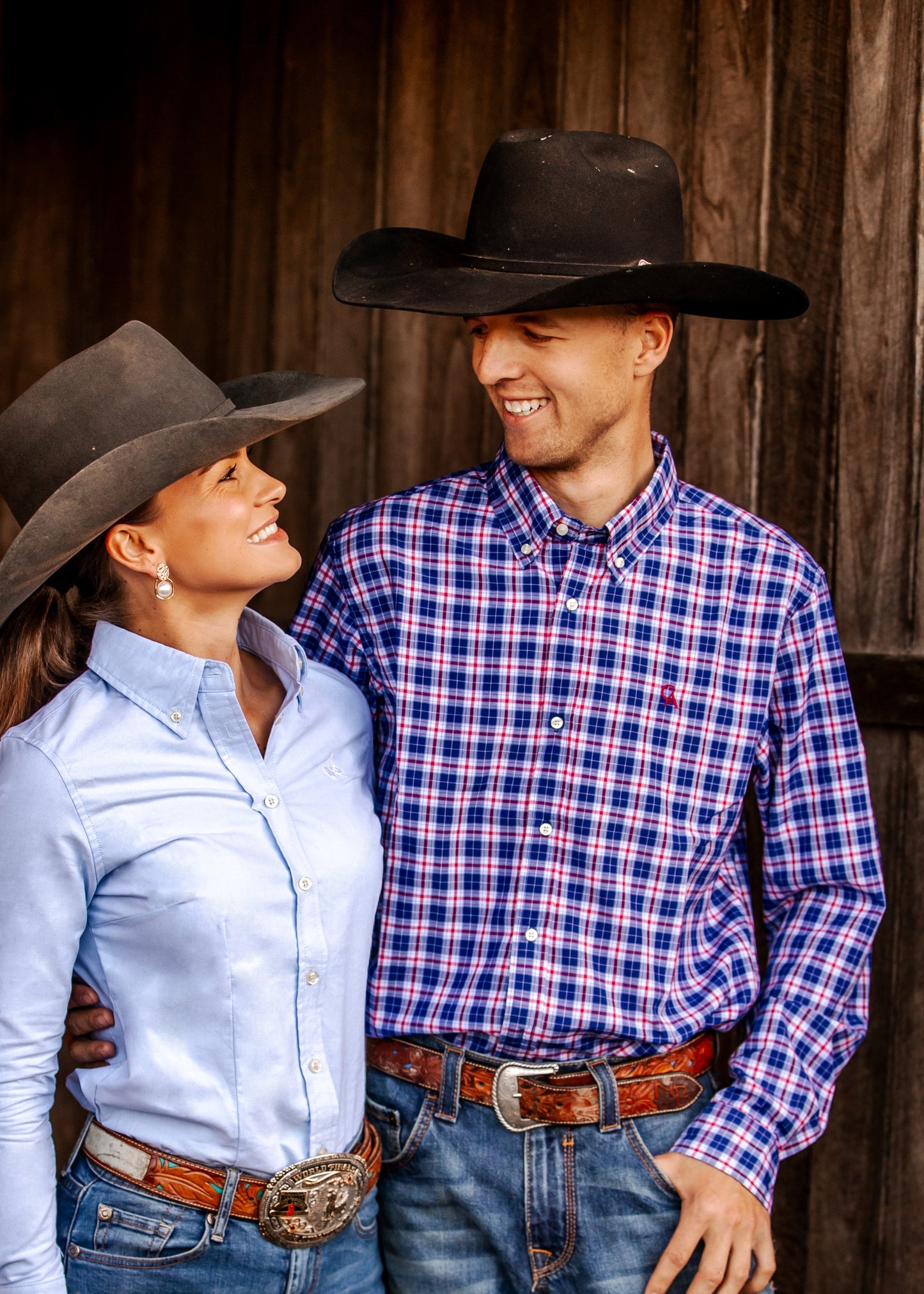 Ladies Oxford Shirt - Light Blue