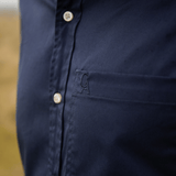 Men's Long Sleeve Shirt - Navy