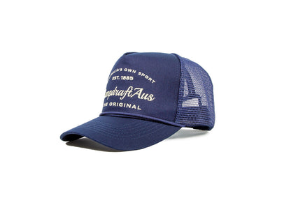 Classic Navy Retro Trucker Cap