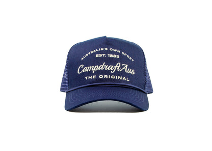 Classic Navy Retro Trucker Cap